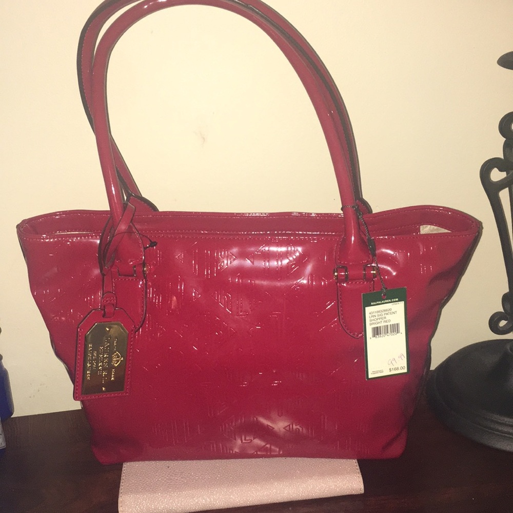 Ralph Lauren Red purse